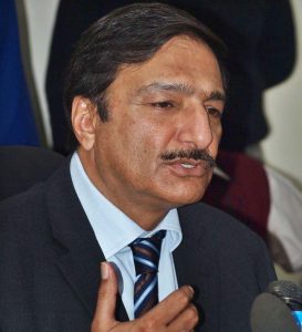 ذکا اشرف کو اکتوبر 2011ء میں صدر آصف علی زرداری نے غیر معینہ مدت کے لیے چیئرمین پی سی بی مقرر کیا تھا (تصویر: AP) 