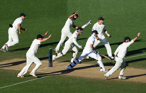 ANZ Test Series, NZ v England, 3rd Test Match, 26 March 2013