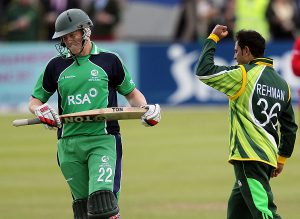 پاکستان اور آئرلینڈ کے درمیان تین ون ڈے مقابلوں کی سیریز ستمبر میں لاہور میں کھیلی جاتی (تصویر: AFP)