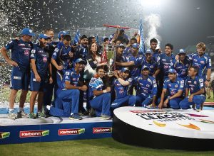 گزشتہ سال چیمپئنز لیگ بھارت میں ہی کھیلی گئی تھی اور ممبئی انڈینز نے اعزاز جیتا تھا (تصویر: BCCI) 