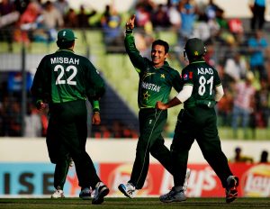 سعید اجمل نے عالمی کپ 2011ء میں پاکستان کی نمائندگی کی تھی اور اب ان کی نظریں اگلے ورلڈ کپ پر ہیں (تصویر: Getty Images) 